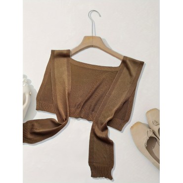 Chic Knit Shawl Wrap...